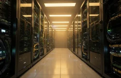 Image of a data centre showing Operational Infrastructure